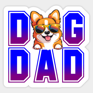 Dog Dad Sticker